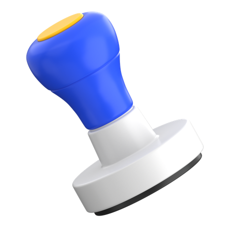 Rubber Stamp  3D Icon