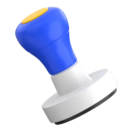 Rubber Stamp  3D Icon