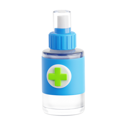 Rubbing Alcohol  3D Icon