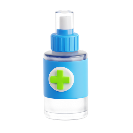 Rubbing Alcohol  3D Icon