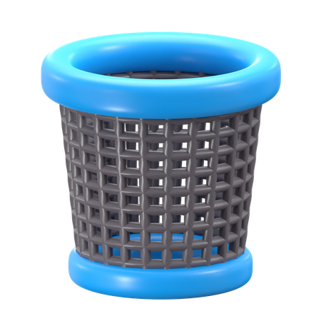 Rubbish Bin  3D Icon