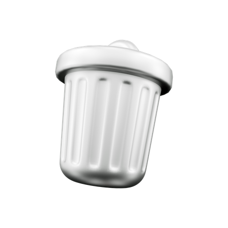 Rubbish Bin  3D Icon