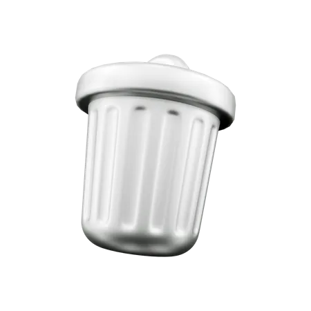 Rubbish Bin  3D Icon