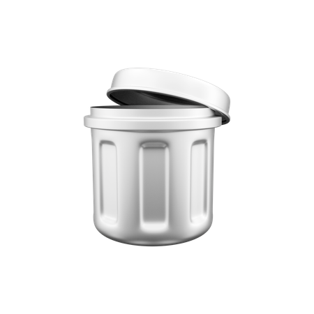 Rubbish Bin  3D Icon