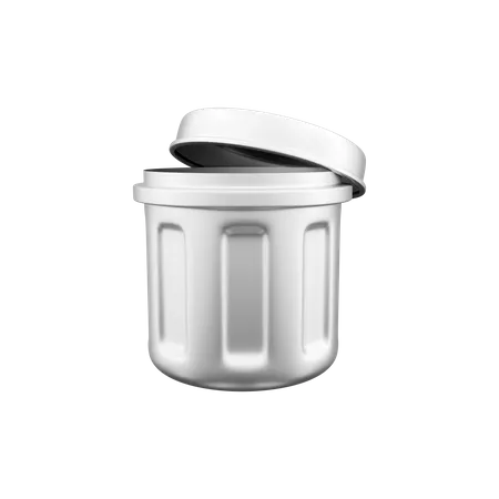 Rubbish Bin  3D Icon