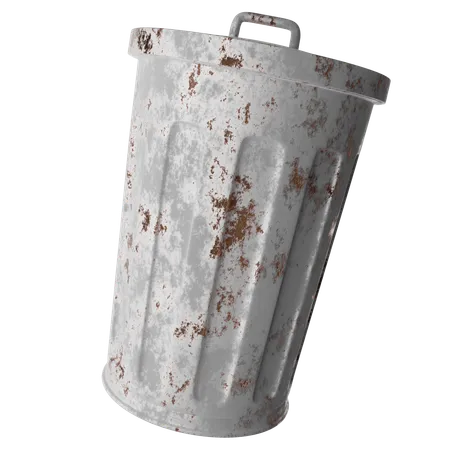 Rubbish Bin  3D Icon