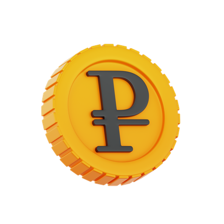 Rubel rússia  3D Icon