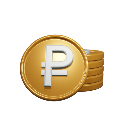 Rubelmünzen  3D Icon