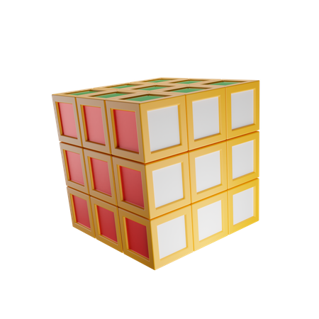 Rubic 3D Illustration
