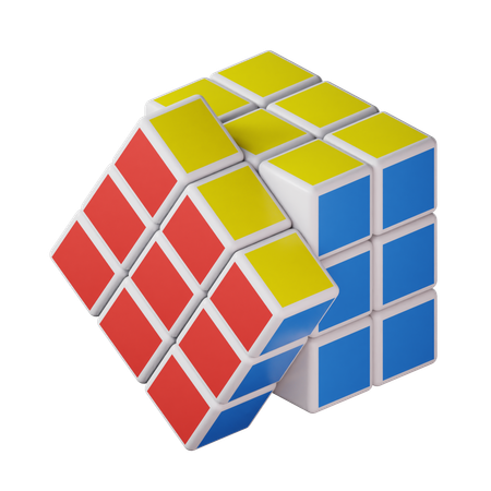 Cubo rubi  3D Icon