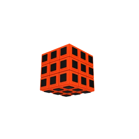 Rubik  3D Icon