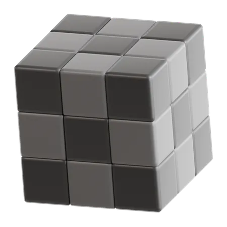 Rubik  3D Icon