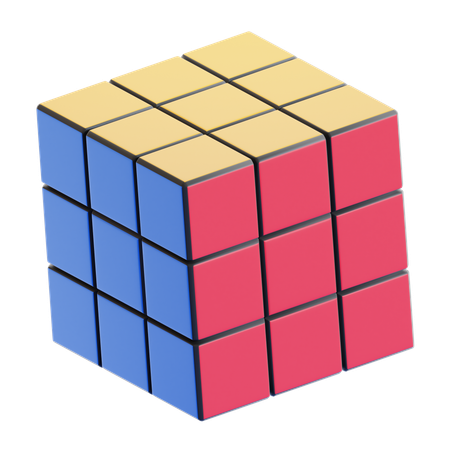 루빅  3D Icon