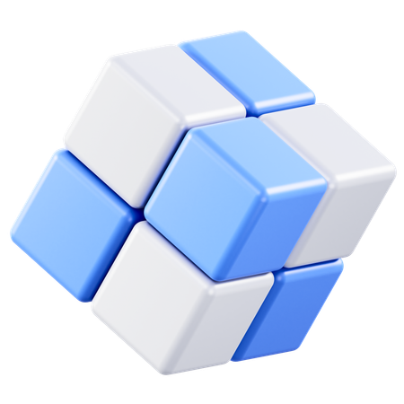 Rubik  3D Icon