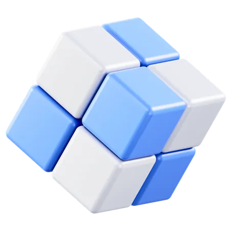 Rubik  3D Icon