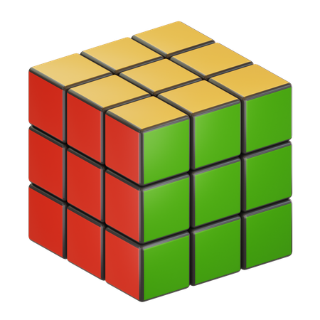 Rubik  3D Icon