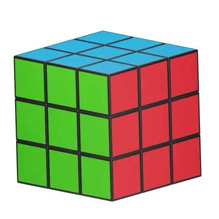 Rubik  3D Icon