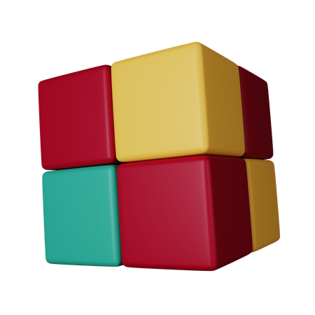 Rubik  3D Icon