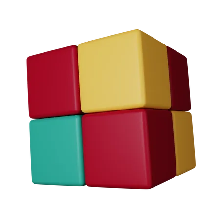 Rubik  3D Icon