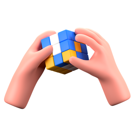 Rubik  3D Icon