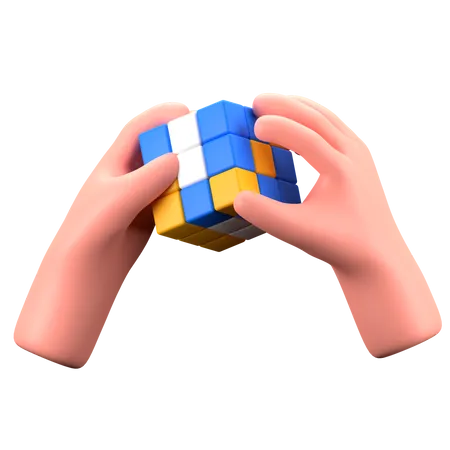 Rubik  3D Icon