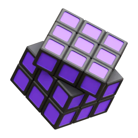 Rubik  3D Icon