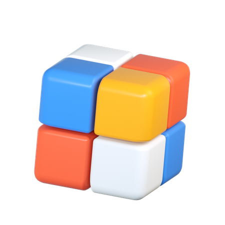 Rubik  3D Icon