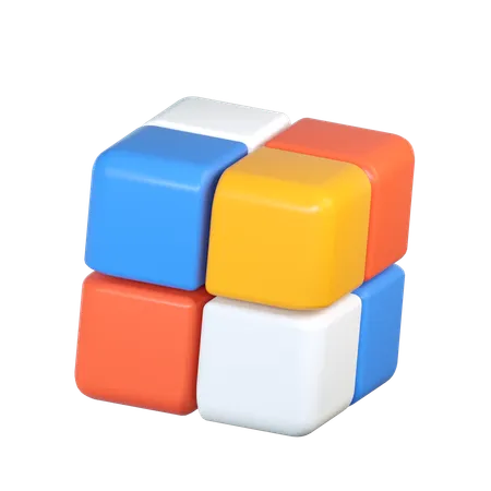 Rubik  3D Icon