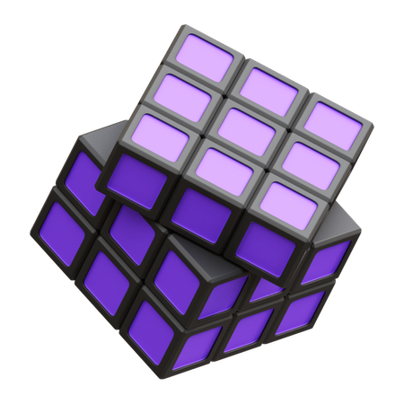 Rubik  3D Icon