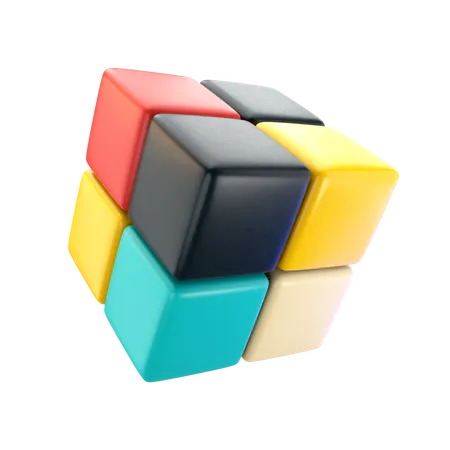 Rubik  3D Icon