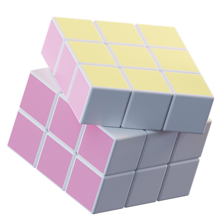 ルービックキューブ  3D Icon