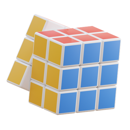 Rubik Cube  3D Icon