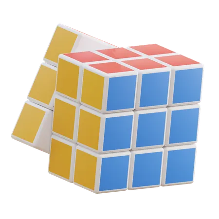 Rubik Cube  3D Icon