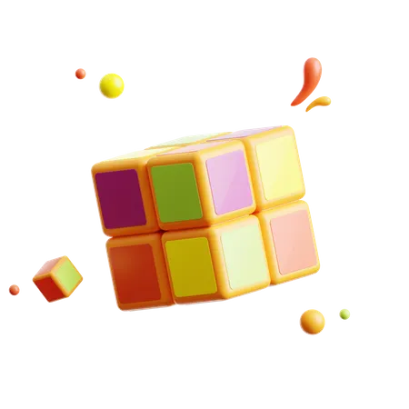 Rubik Cube  3D Icon