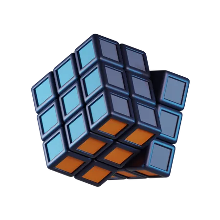 Rubik Cube  3D Icon