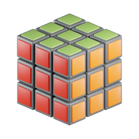 Rubik Cube  3D Icon