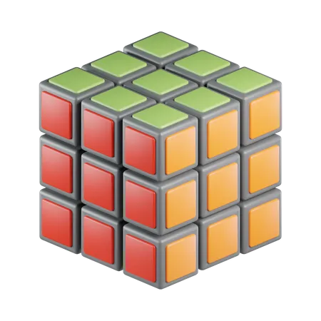 Rubik Cube  3D Icon