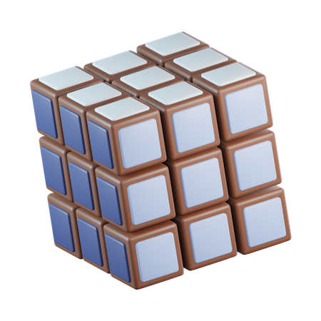 Rubik Cube  3D Icon