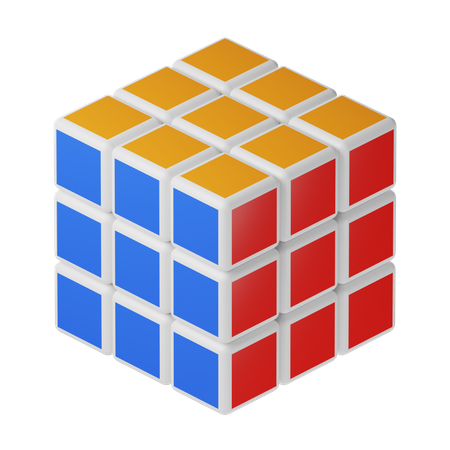 Rubik Cube  3D Icon