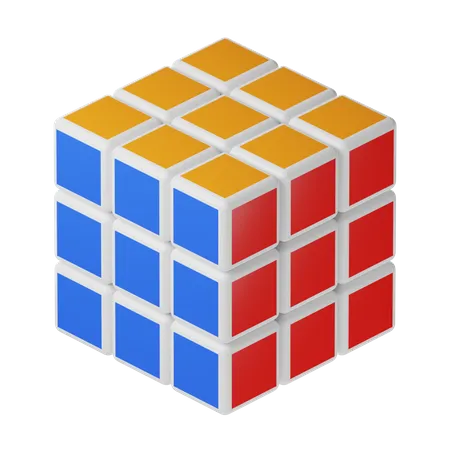 Rubik Cube  3D Icon