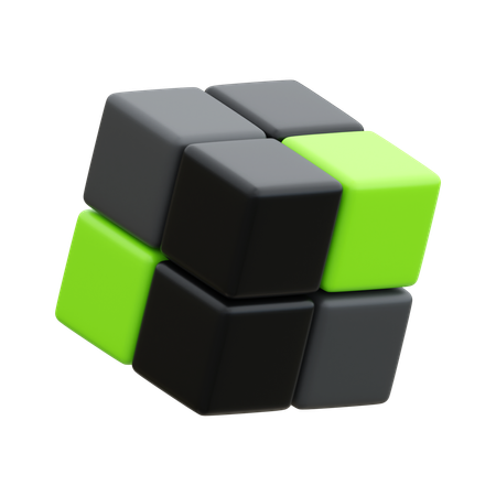 Rubik Cube  3D Icon