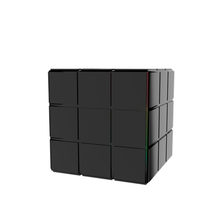 Rubik Cube  3D Icon