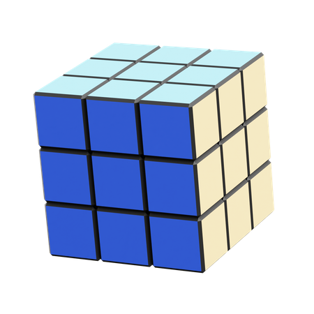 Rubik Cube  3D Icon