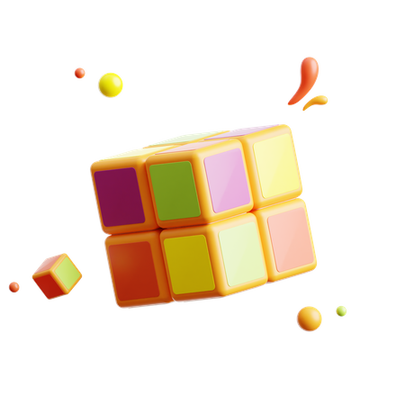 Rubik Cube 3D Icon