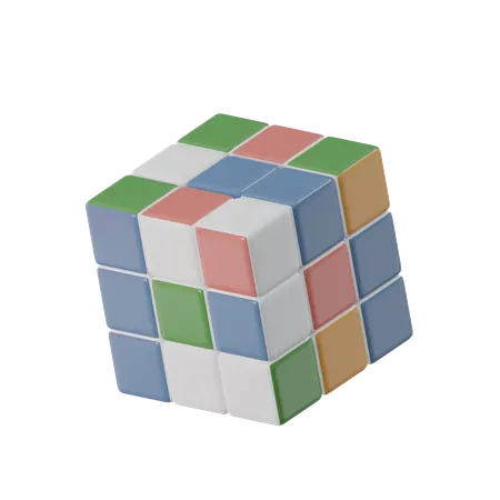 Rubiks Cube  3D Icon