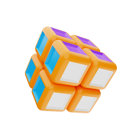 Rubik's Cube  3D Icon