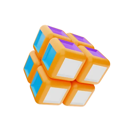 Rubik's Cube  3D Icon