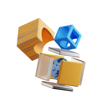 Rubiks Cube 3D Icon