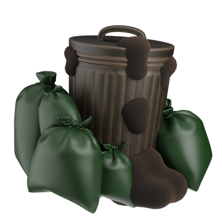 Détritus  3D Icon