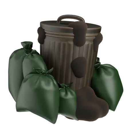 Rubish  3D Icon